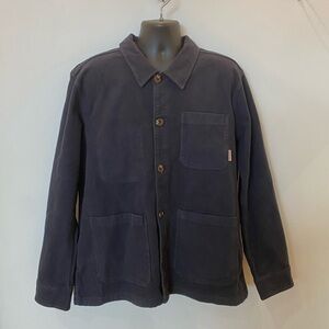 Iron & Resin Worker Moleskin Jacket in Navy | 2XL | NWT